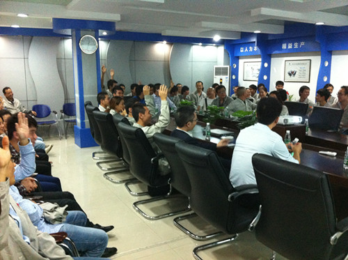 三勝赴華陽通參觀學(xué)習(xí) 致力打造班組團(tuán)隊(duì)文化